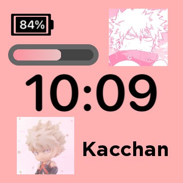 Bakugo Clock 