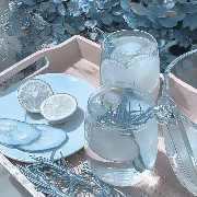Pastel blue