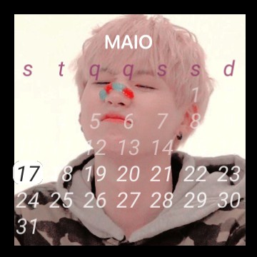 Yoongi calendar 