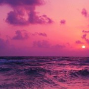 Sunset at Ocean