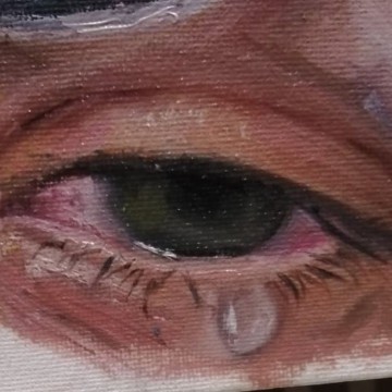 sad eye