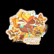 golden cheese cookie