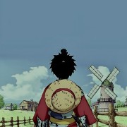 Blue op luffy