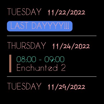 Calendar