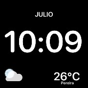 reloj simple 