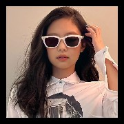 Jennie With White Glasses