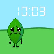 Leafy Clock