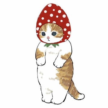 strawberry cat 