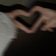 Cute hand heart