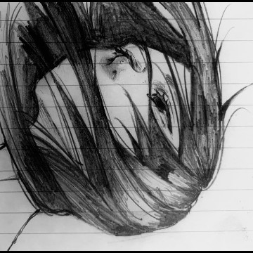 a girl;