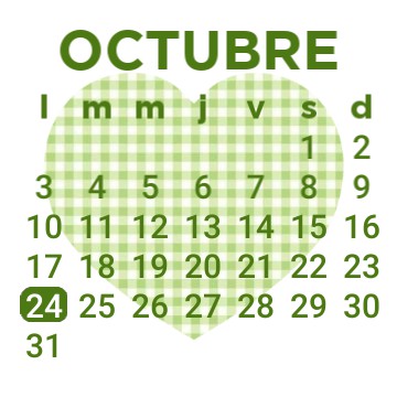 Small calendar kraft