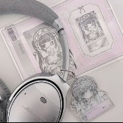 grey and pink