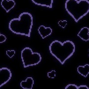 Heart Purple Aesthetic Pixel