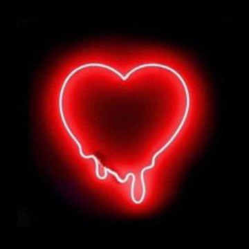 neon heart