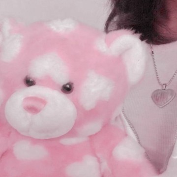 pink teddybear 