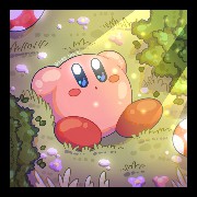 cute small kirby widgets