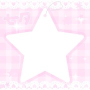 pink cute star