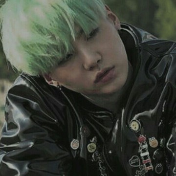 yoongi mint hair