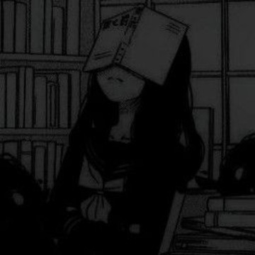 dark anime girl
