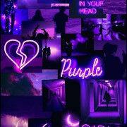 dark purple aesthetic