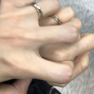 holding hands