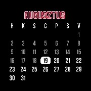calendar widget