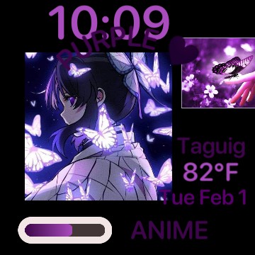Purple Anime