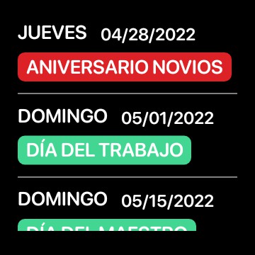 Agenda pequena