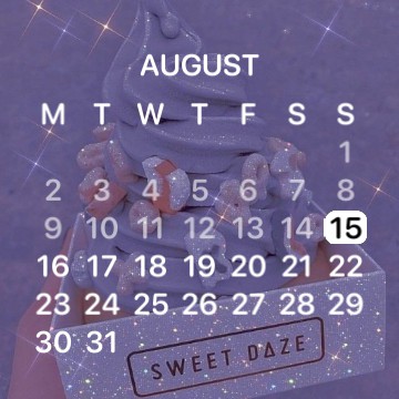purple calendar