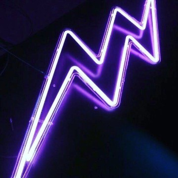 purple lightning