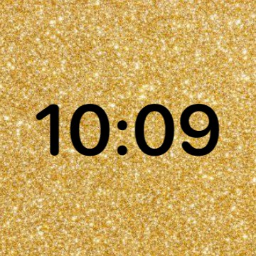 gold clock