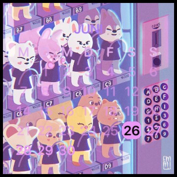 Skzoo Calendar