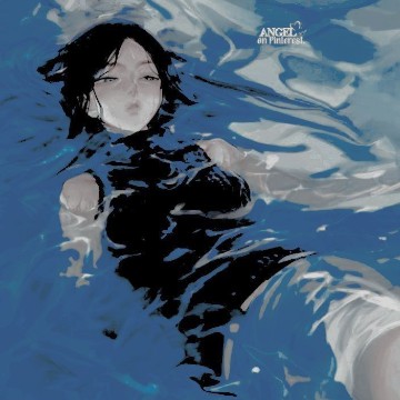 diffuse water woman 