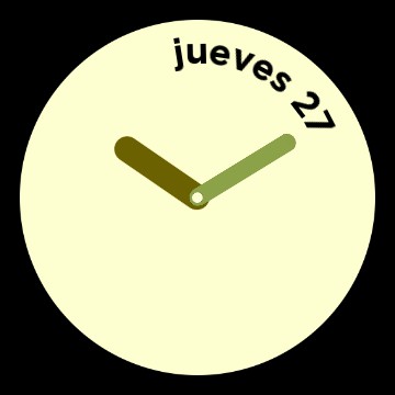 Android 12 Clock