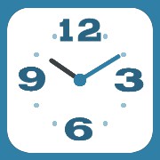 Blue Clock  