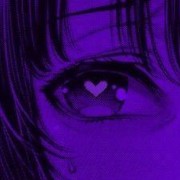 purple eyes