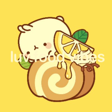 cute Pusheen widget luv food vibes