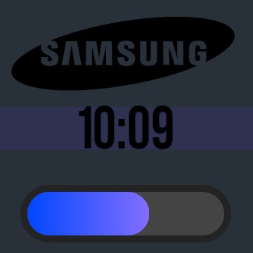 Samsung Battery and Time