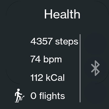 Small Health Status Copy