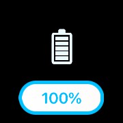 Battery Widget Blue