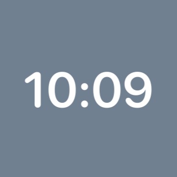 greyish blue hour