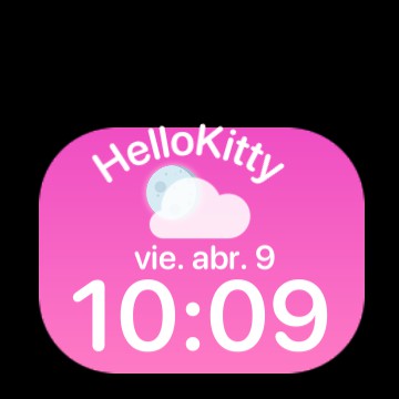 Hello kitty widget