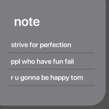 negative notes I enjoy reminding mahself
