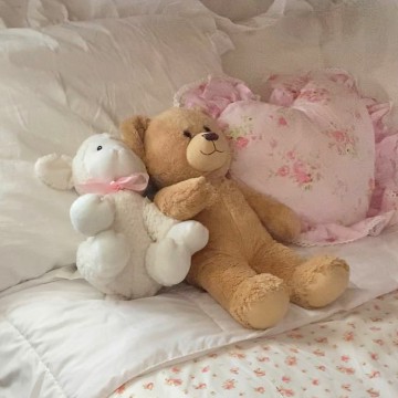 coquette teddy bed