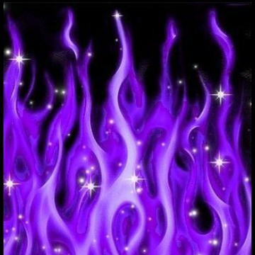 purple fire