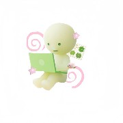 Smiski pink and green
