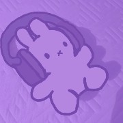 Purple bunny