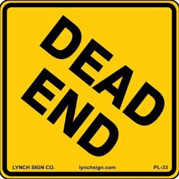 dead end sign