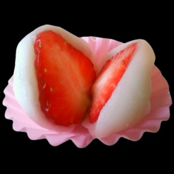 Strawberry mochi