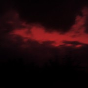 red sky